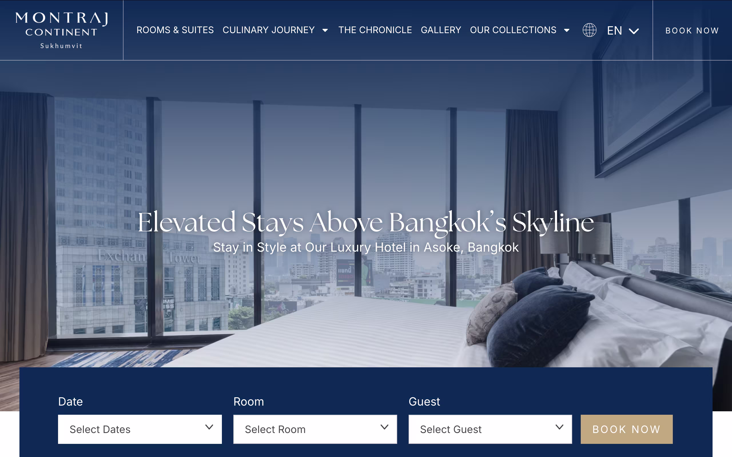 Montraj Hotels and Resorts website designed and built by Inspira Digital Agency