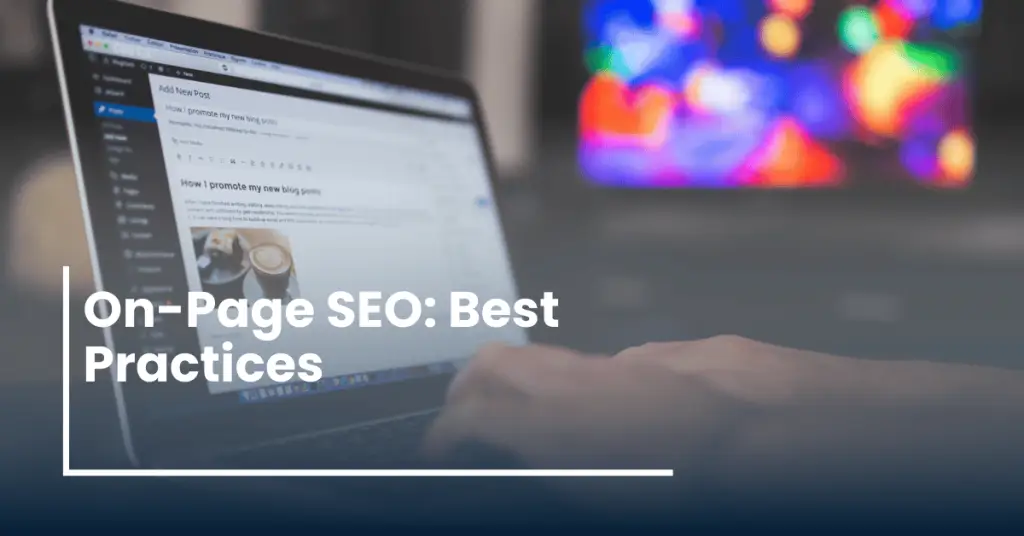 on-page SEO