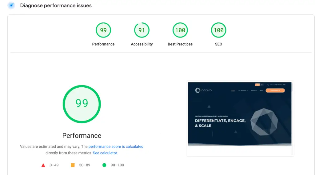 How improve page speed website