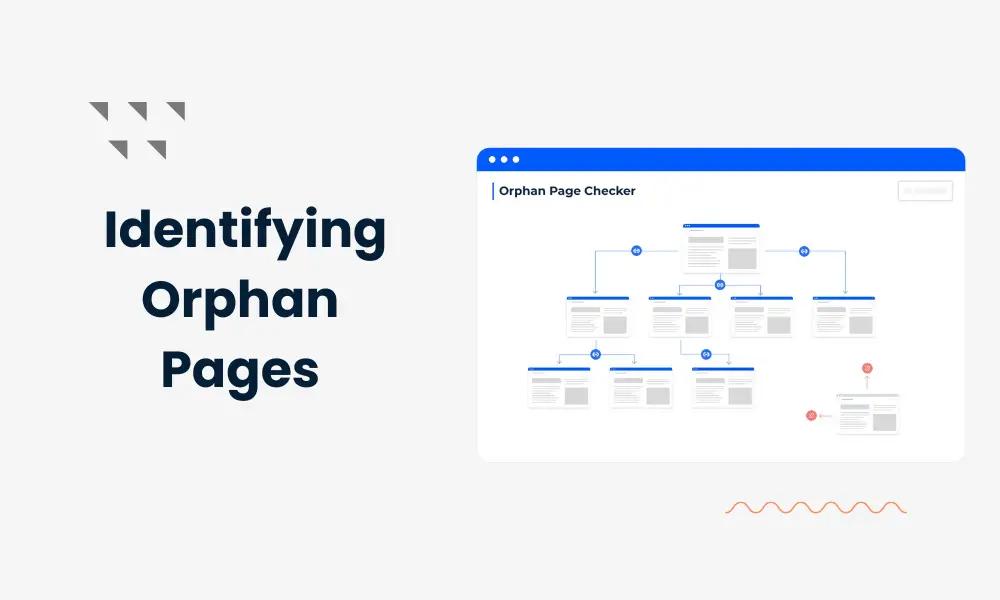 How to identify orphan pages