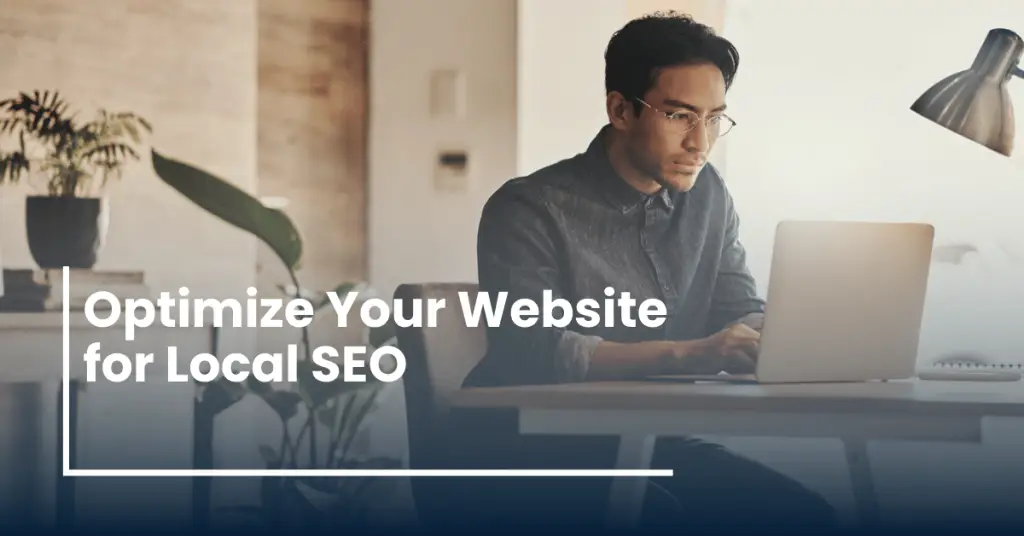 optimize your website for local SEO