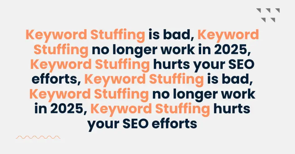 การใช้คีย์เวิร์ดมากไปกระทบ seo